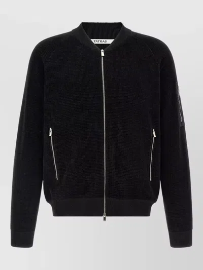 TATRAS GAVRIO BOMBER JACKET TEXTURED FABRIC RIBBED CUFFS