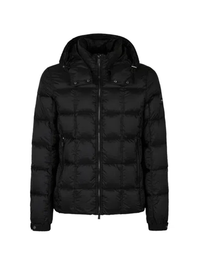 Tatras Gesso Quilted Hooded Jacket In Black