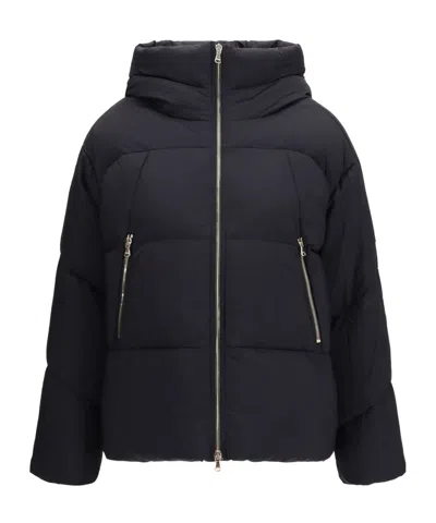 Tatras Gigi Short Hooded Down Jacket In Black