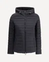 Tatras Hooded Quilted Puffer Jacket In Black