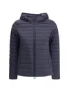 Tatras Hooded Quilted Puffer Jacket In Blue
