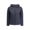 Tatras Hooded Quilted Puffer Jacket In Blue