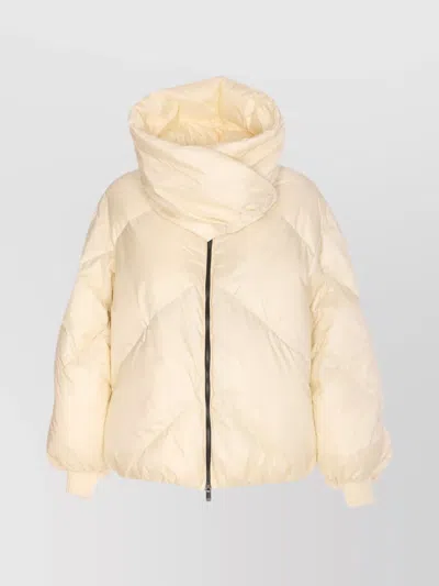 TATRAS HIGH NECK HOODED DOWN JACKET