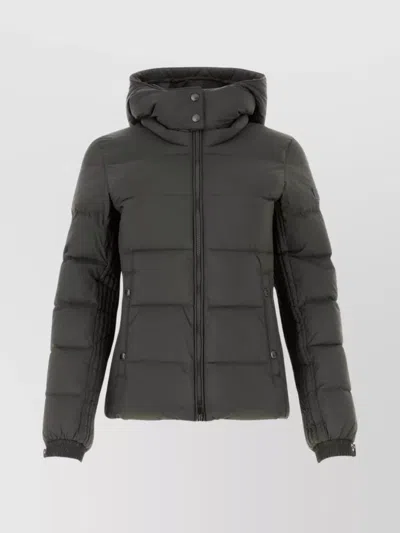 TATRAS HOODED QUILTED NYLON DOWN JACKET WITH SIDE POCKETS