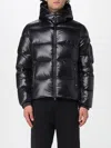 Tatras Belbo Black Down Jacket With Hood And Logo Patch On The Side In Tech Fabric Man In Black