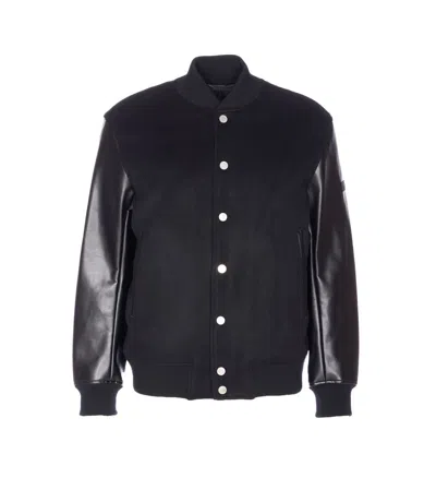 Tatras Mafie Long-sleeve Bomber Jacket In Black