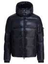 Tatras Quilted Hooded Jacket With Side And Arm Pockets In Black
