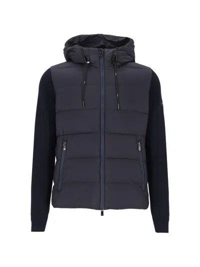 Tatras Keitie Padded Panelled Jacket In Black
