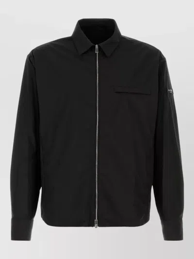 Tatras Lamide Cotton Blend Long Sleeve Shirt In Black