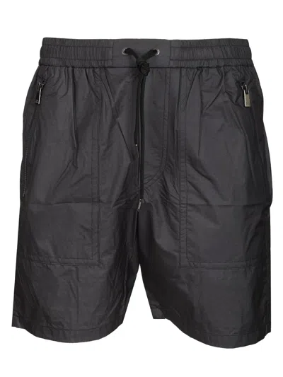 Tatras Learo Technical Shortultrafine 7d Nylon Ripstop Blu Trousers Blue