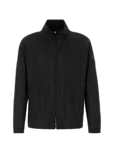 Tatras Leros Crinkled Jacket In Black