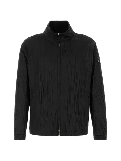 Tatras Black Leros Jacket In Cotton Twill