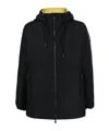 Tatras Hooded Nylon Down Jacket In Black