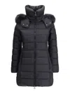 Tatras Long Black Down Jacket In Black