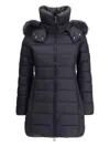 Tatras Long Black Down Jacket In Black