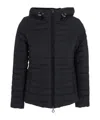 Tatras Black Down Jacket With Drawstring Hood In Tech Fabric Woman In Black