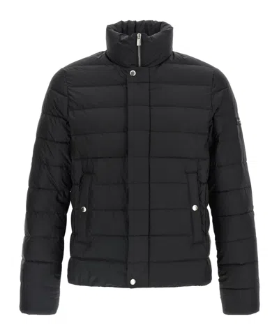 Tatras Long-sleeved Cotton-padded Jacket In Black