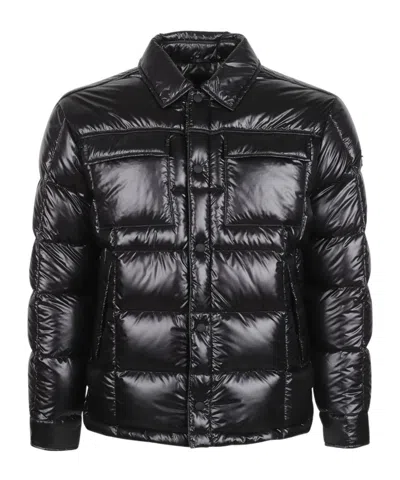 Tatras Patch-pockets Padded Jacket In Black