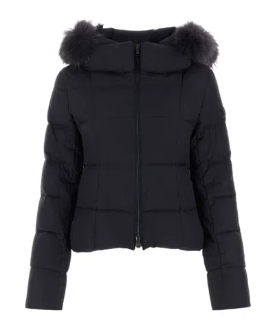 Tatras Long-sleeved Zipper Down Jacket In Black