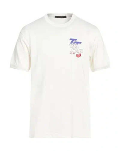 Tatras Man T-shirt White Size 3 Viscose, Cotton