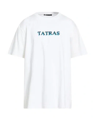 Tatras Man T-shirt White Size 6 Cotton
