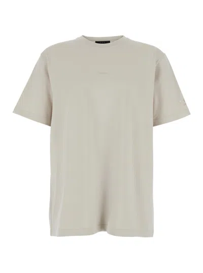 Tatras Men's Cotton Crewneck T-shirt In Grey