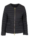Tatras Noko Chanel Dwon Jkt Nylon Taffeta Jackets Blue In Black