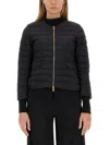 Tatras Noko Chanel Dwon Jkt Nylon Taffeta Jackets Blue In Black