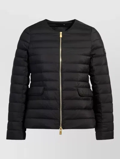 Tatras Noko Long Sleeve Quilted Jacket Side Pockets In Black
