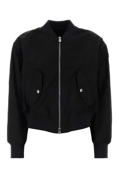 Tatras Nylon Ottamota Bomber Jacket In Black