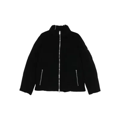 Tatras Zip-up Wool Jacket In Black