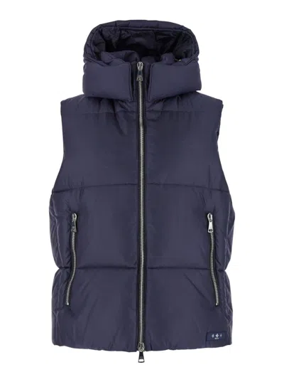Tatras Padded Hooded Down Jacket In Blue