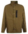Tatras Quilted Patchwork Casual Jacket In Brown