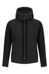Tatras Long-sleeved Cotton-padded Jacket In Black