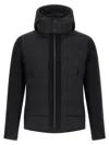 Tatras Long-sleeved Cotton-padded Jacket In Black