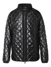 Tatras Quilted Diamond-pattern Jacket In Black