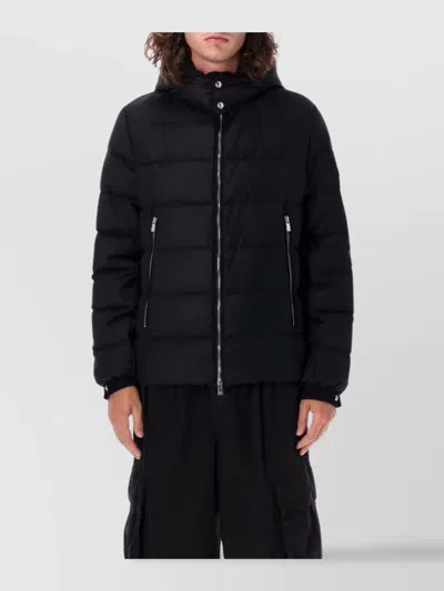 Tatras Quilted Hooded Jacket Elastic Cuffs In Black