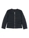 Tatras Quilted Logo-patch Jacket In Black