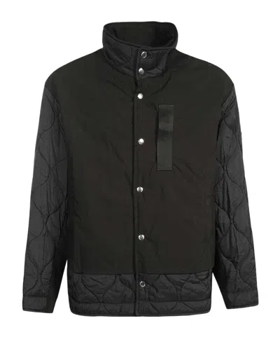 Tatras Quilted Patchwork Casual Jacket In Multi