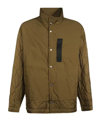 Tatras Quilted Patchwork Casual Jacket In Multi