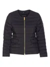 Tatras Noko Chanel Dwon Jkt Nylon Taffeta Jackets Blue In Black