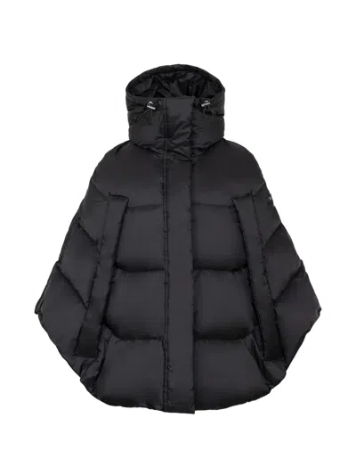 Tatras Reila Quilted Hooded Jacket In Black