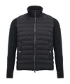 Tatras Padded Jacket With Ribbed Collar And Cuffs In Black
