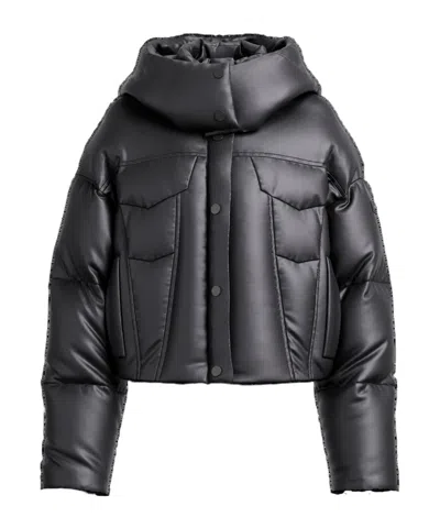 Tatras Spira Hooded Down Jacket In Black