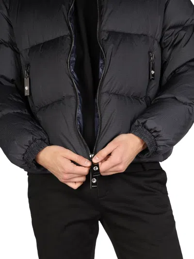 Tatras Tall Neck Nylon Down Jacket In Black
