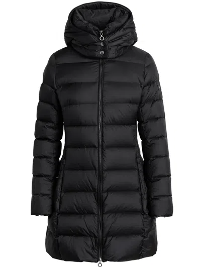 Tatras Hooded Padded Coat In Black
