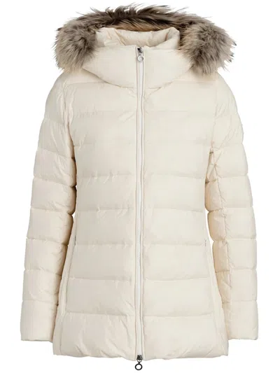 Tatras Hooded Padded Coat In White