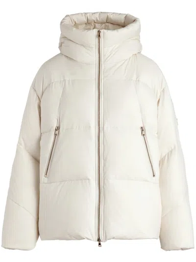 Tatras Hooded Padded Coat In White