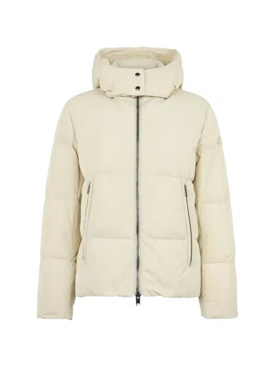 Tatras Valira Quilted Hooded Jacket In White