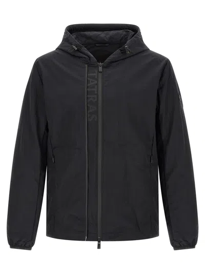 Tatras Water-repellent Nylon Jacket In Black